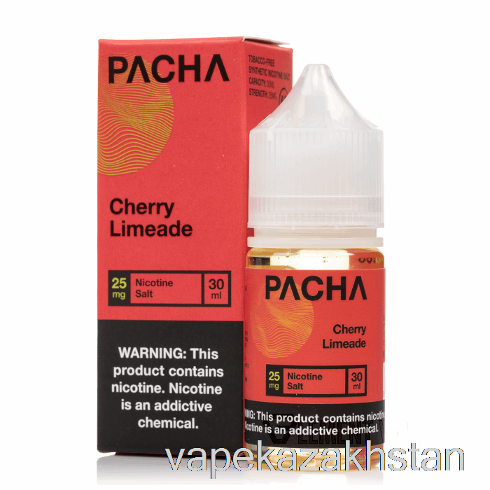 Vape Disposable Cherry Limeade - Pacha Salts - 30mL 25mg
